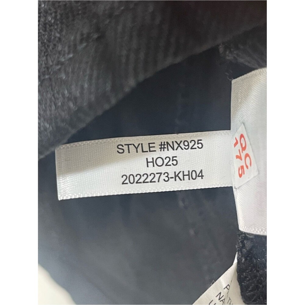 Madewell Airy Denim Seamed Scoopneck Top Size 00 Black - Picture 8 of 8
